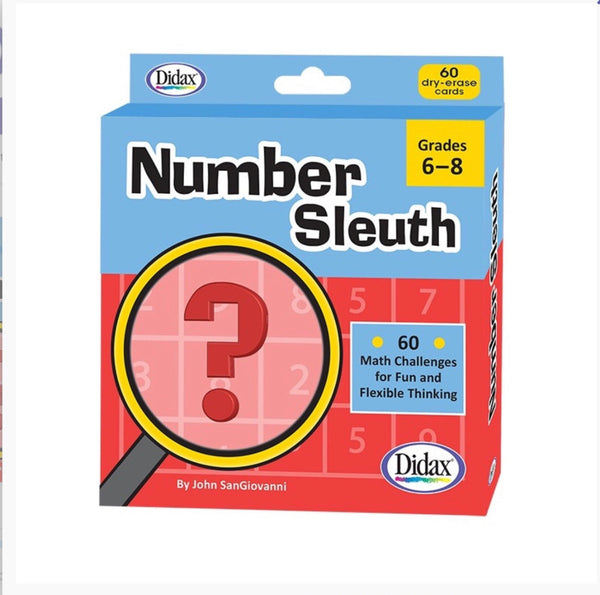 Number Sleuth, grade 2-3, 4-5, 6-8