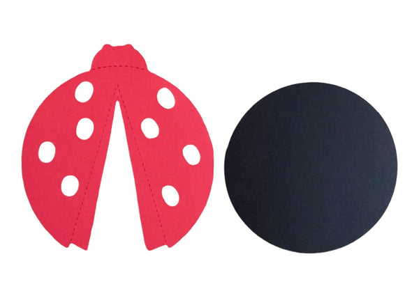 Cutouts: Ladybugs, mixed shapes