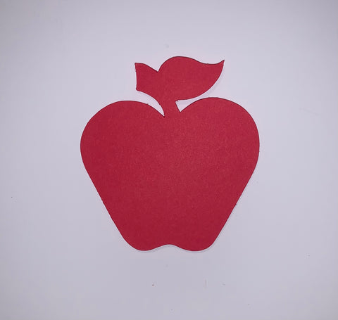 Cutouts: Apple, Red