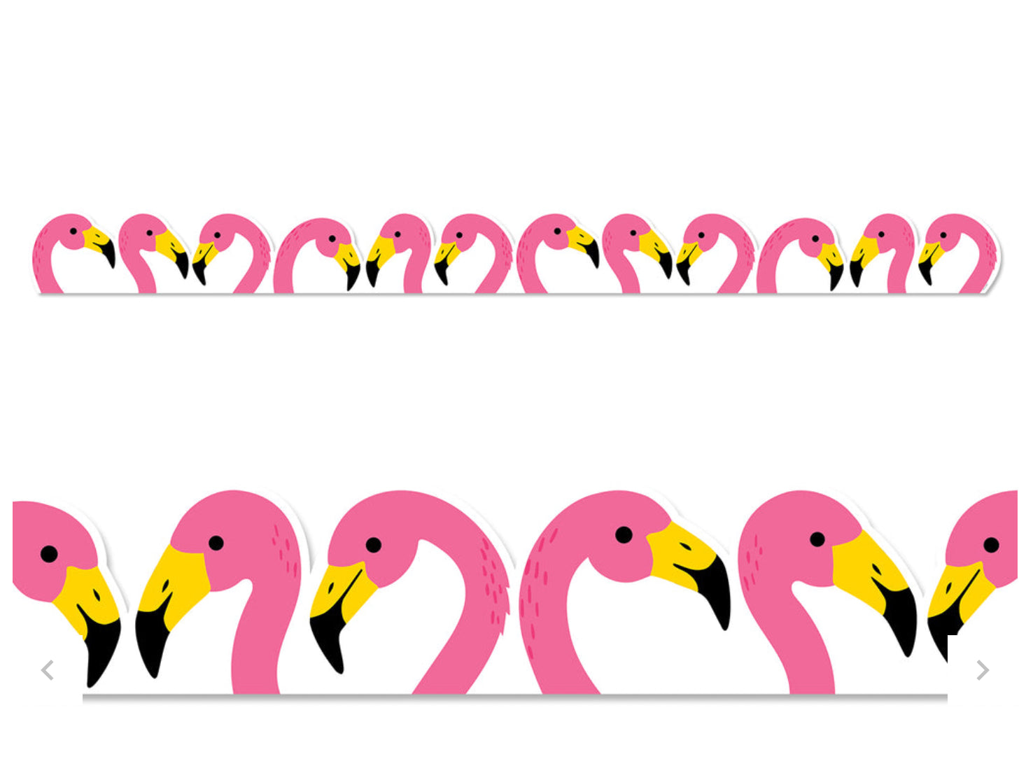 Border: Flamingos