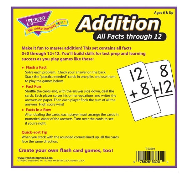 Flashcards: Addition