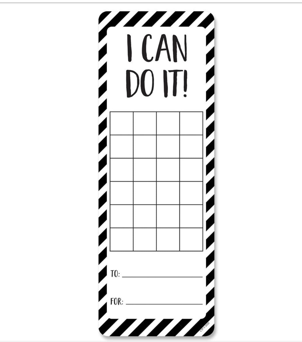 Bookmark: I Can Do It!