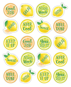 Stickers: Lemon Zest Motivational