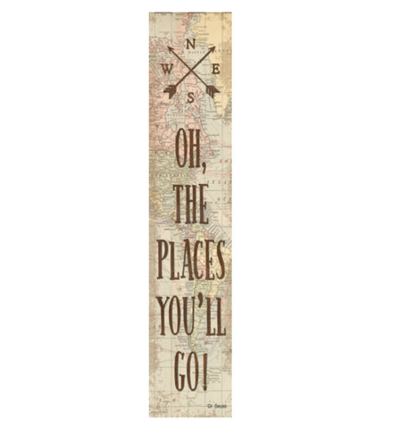 Banner: Travel the Map, Oh The Places You’ll Go!