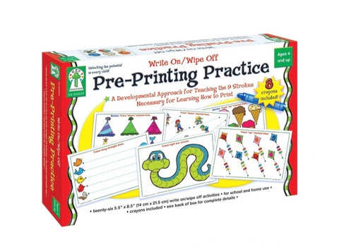 Pre-Printing Practice: Write On/Wipe Off