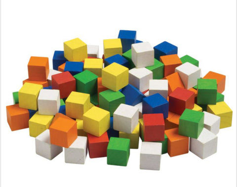 Color Cubes, Wooden
