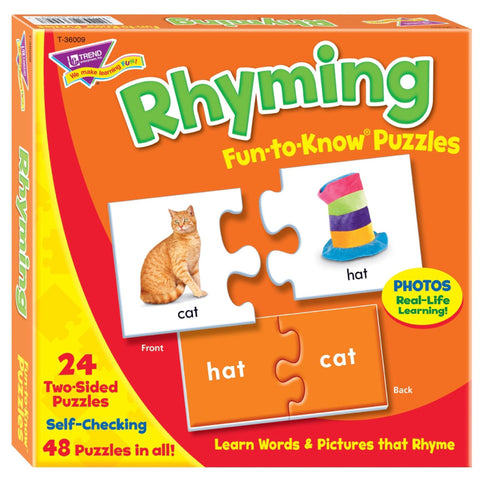 Puzzles: Rhyming