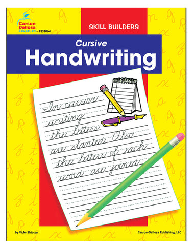 Handwriting: Skill Builder Cursive Writing