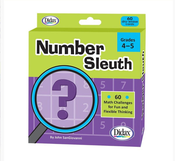 Number Sleuth, grade 2-3, 4-5, 6-8