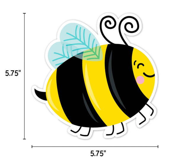 Cutouts: Busy Bees, 6”