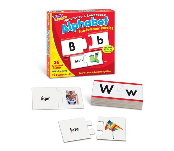 Puzzles: Alphabet-Upper and Lowercase