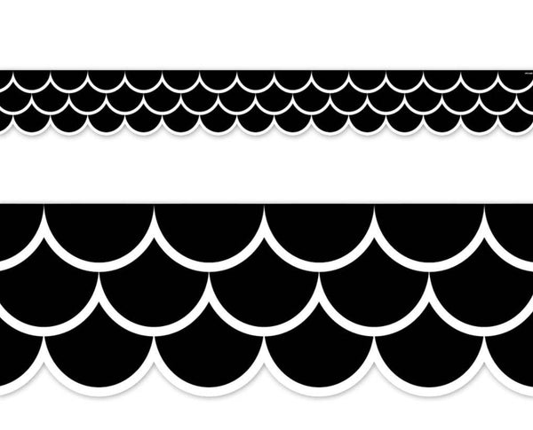 Border: Black Scallop (EZ border)