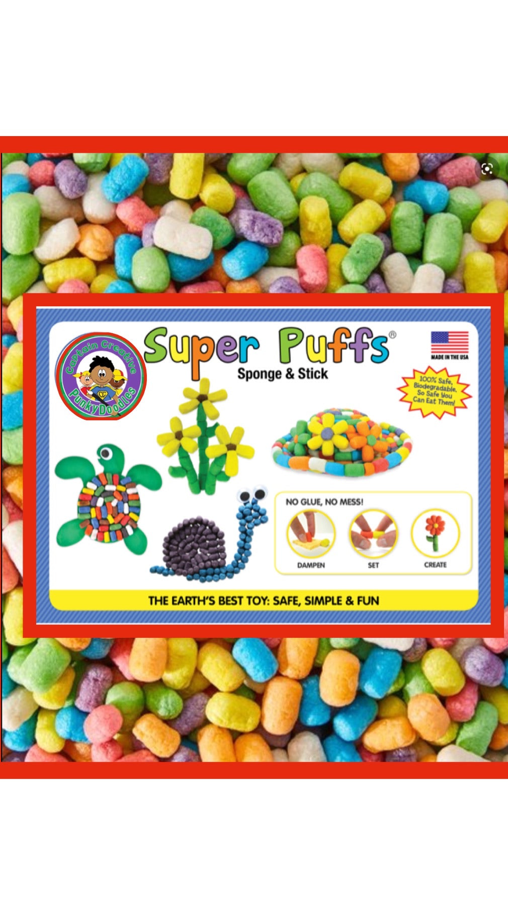 Super Puffs Primary & Pastel