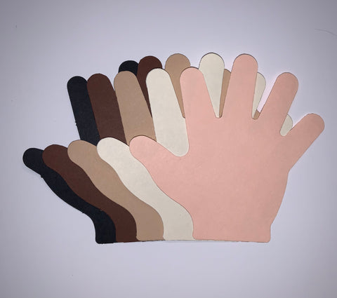 Cutouts: Hands-Multicultural