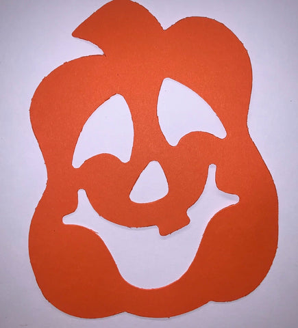 Cutouts: Jack-O-Lantern, Orange - medium