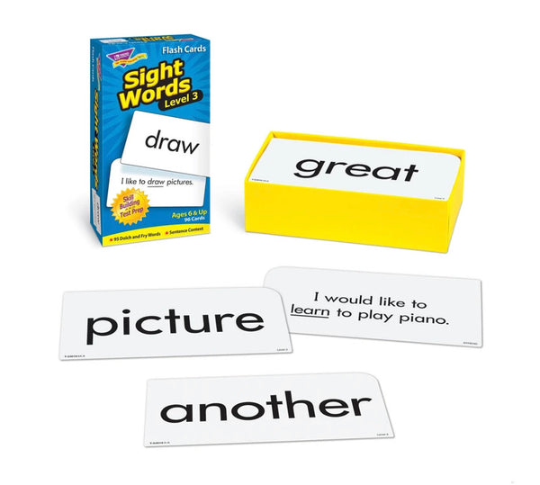 Flashcards: Sight Words- Level 3