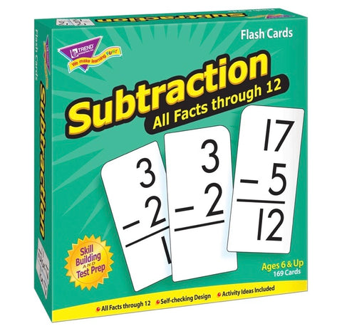 Flashcards: Subtraction