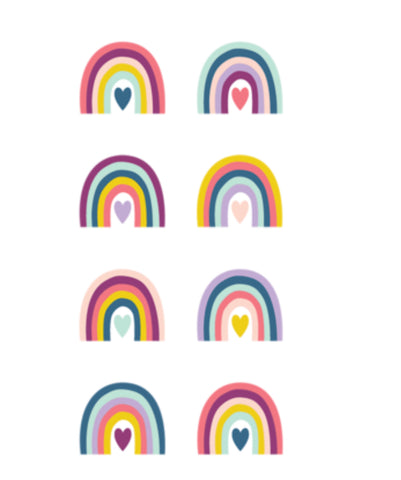Stickers: Mini, Oh Happy Day Rainbow Stickers