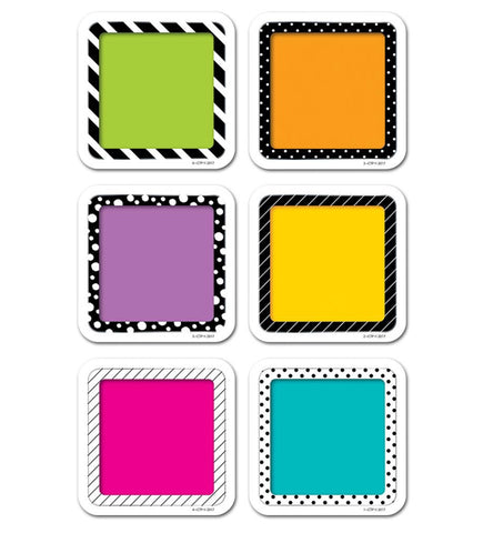 Cutouts: Bold & Bright Colorful Cards Accents, 3”