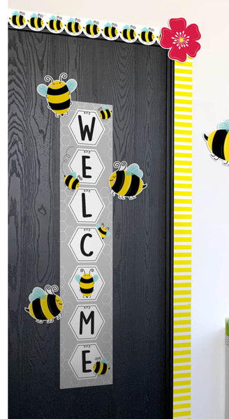 Banner: Busy Bee Welcome, 2 sided