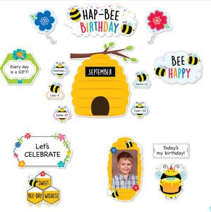Bulletin Board Set: Mini Birthday Bees