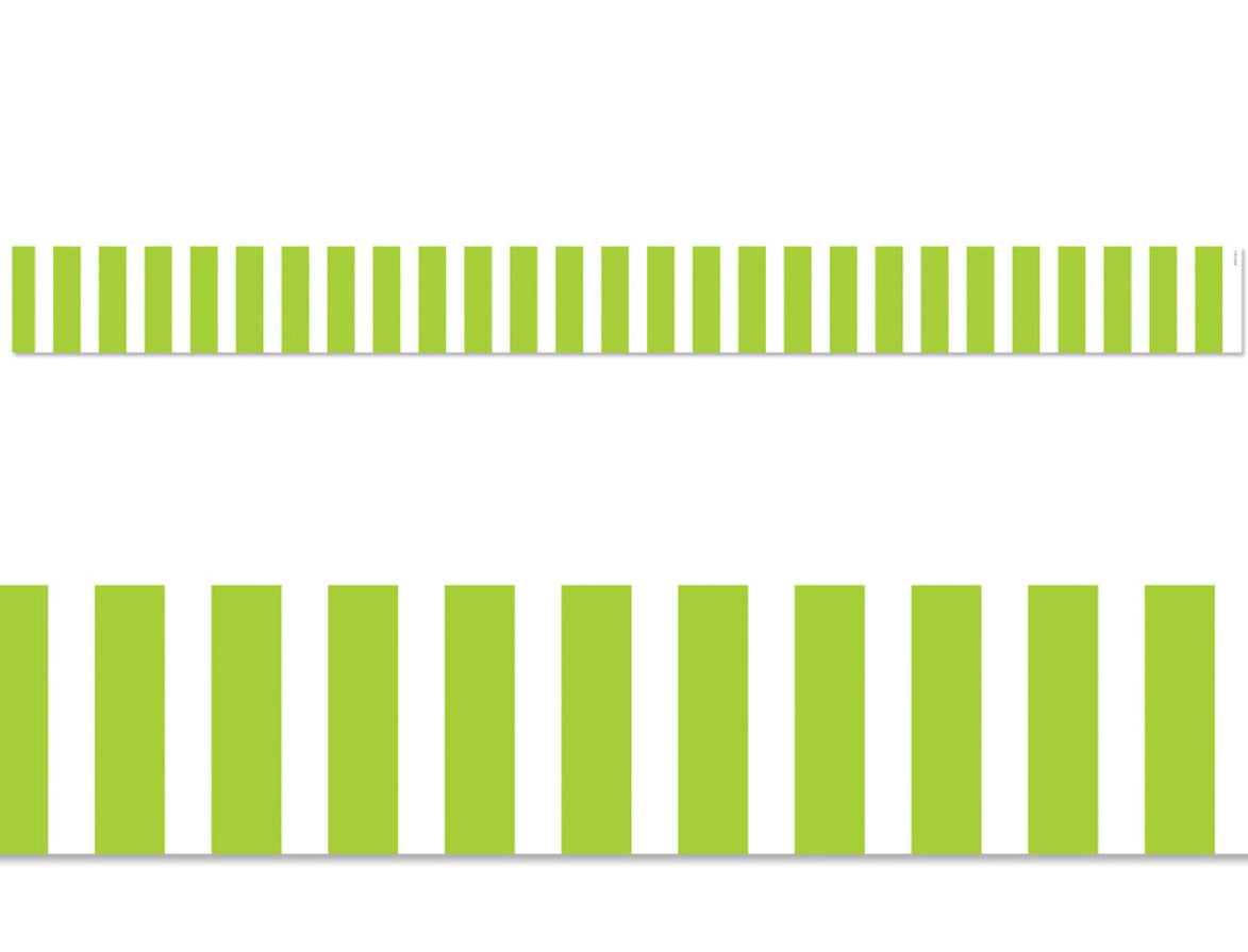 Border: Bold Stripe, Lime