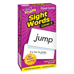 Flashcards: Sight Words- Level 2