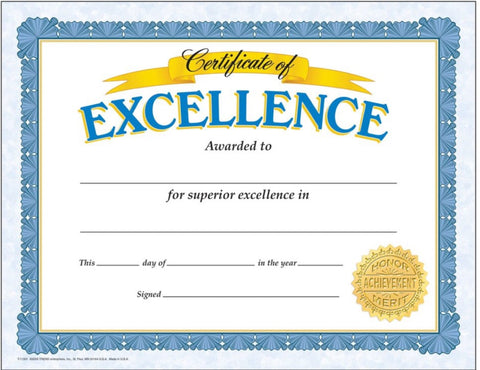 Awards: Certificate of Excellence, Classic