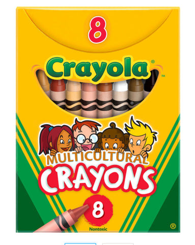 Crayola Crayons: multicultural
