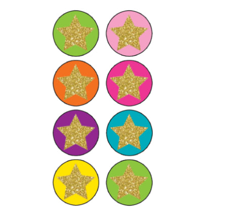 Stickers: Mini, Confetti Star Stickers