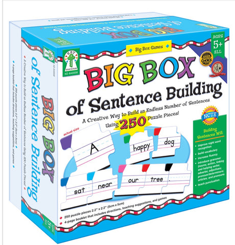 Sentence Building, Big Box, k-3