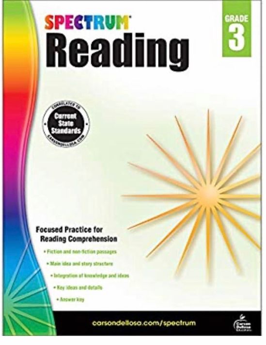Spectrum Reading, grade 3