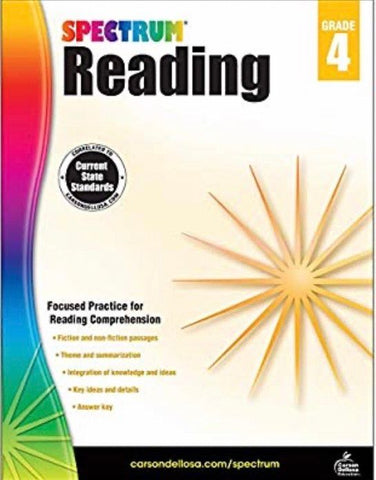 Spectrum Reading, grade 4