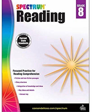Spectrum Reading, grade 8